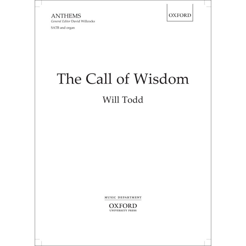 Todd, Will - The Call of Wisdom