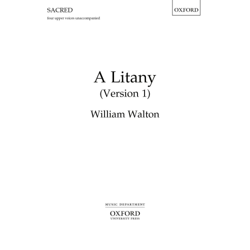 Walton, William - A Litany