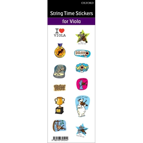 Viola Time stickers