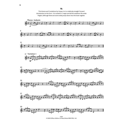 Harper & Harper - 20 Studies for Trumpet or Cornet