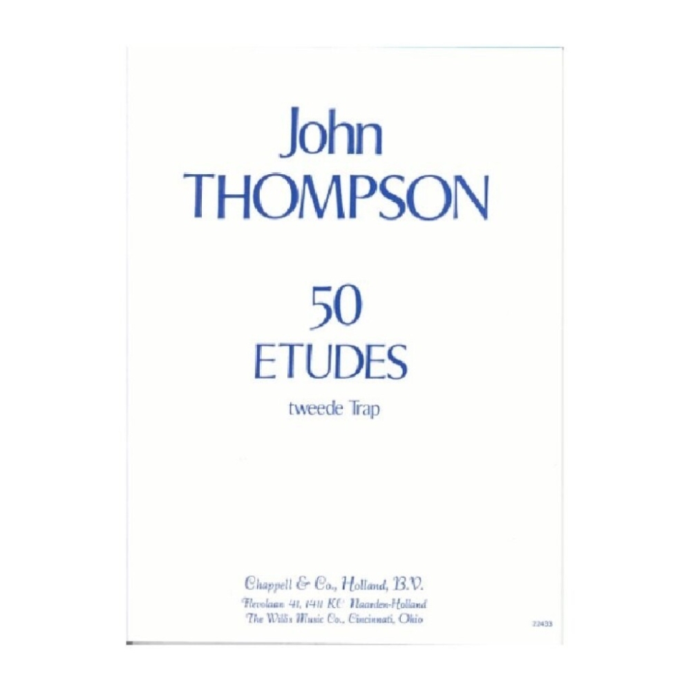 Thompson - 50 Etudes Tweede Trap