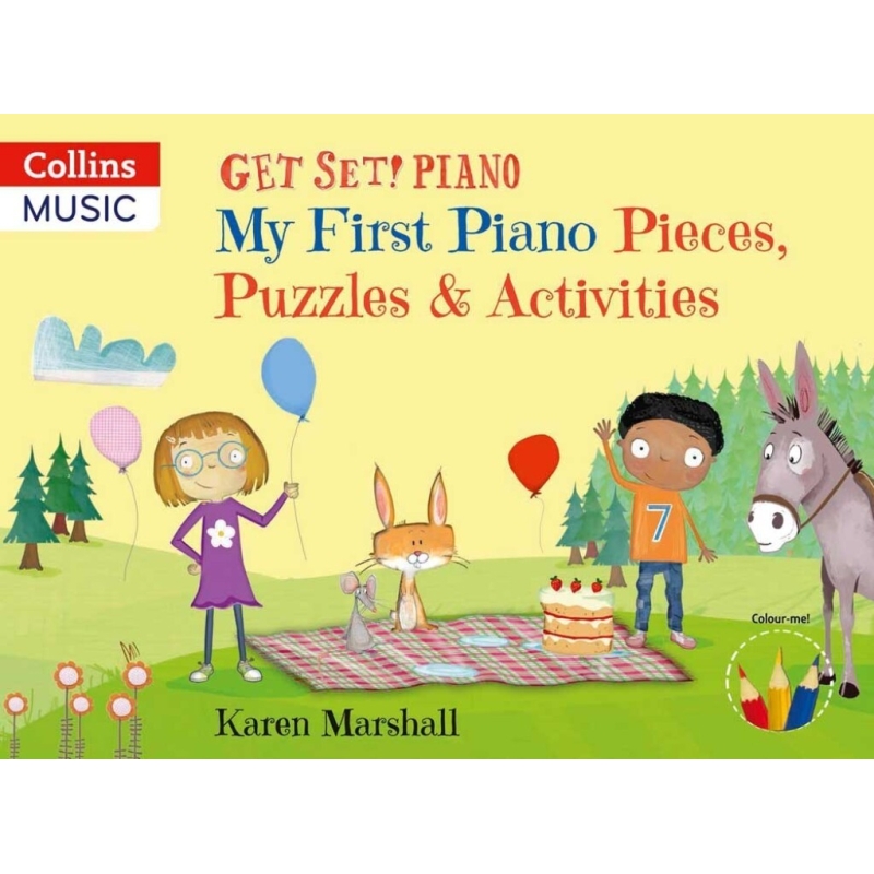 Marshall, Karen - Get Set! Piano My First Pieces & Activities
