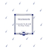 Telemann, Georg Philipp - Concerto No.4 In D For Four Violas