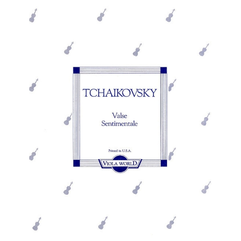 Pyotr Ilyich Tchaikovsky - Valse Sentimentale (Viola/Piano)
