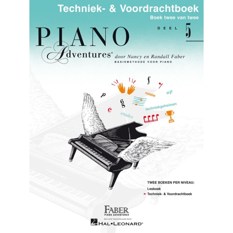 Faber & Faber - Piano Adventures Techniek- & Voordrachtboek Deel 5