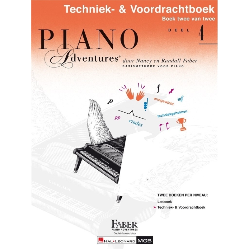 Faber & Faber - Piano Adventures Techniek- & Voordrachtboek Deel 4