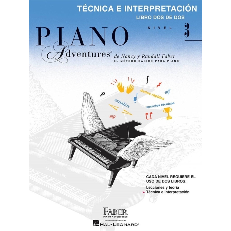 Faber & Faber - Piano Adventures: Tecnica e Interpretación Nivel 3