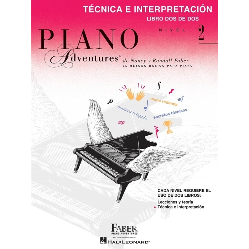 Faber & Faber - Piano Adventures: Técnica e Interpretación Nivel 2