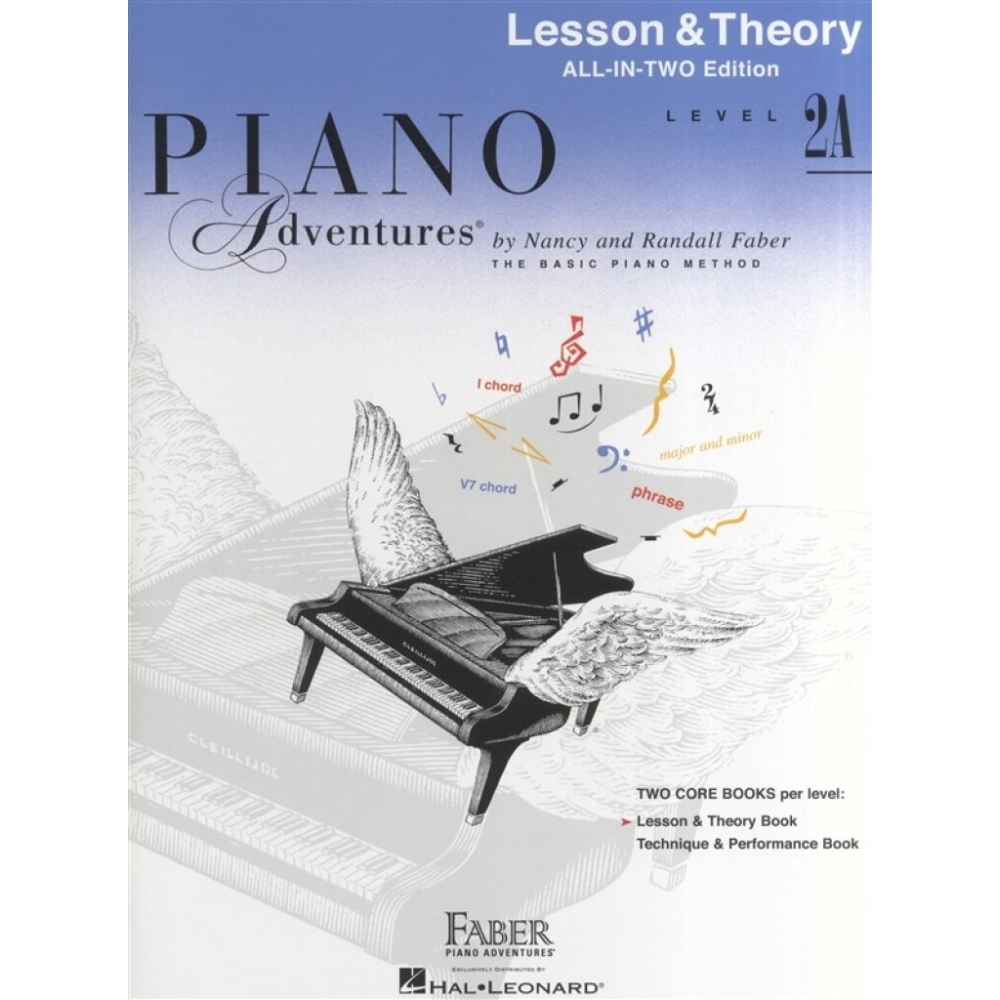 Faber & Faber - Piano Adventures All-In-Two Level 2A Lesson/Theory