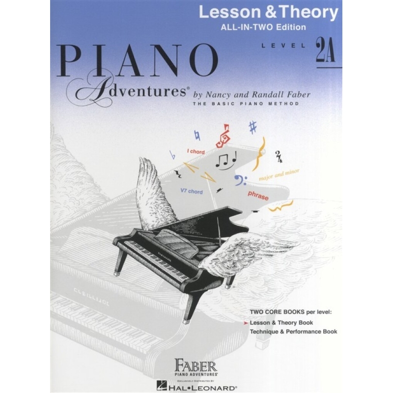 Faber & Faber - Piano Adventures All-In-Two Level 2A Lesson/Theory