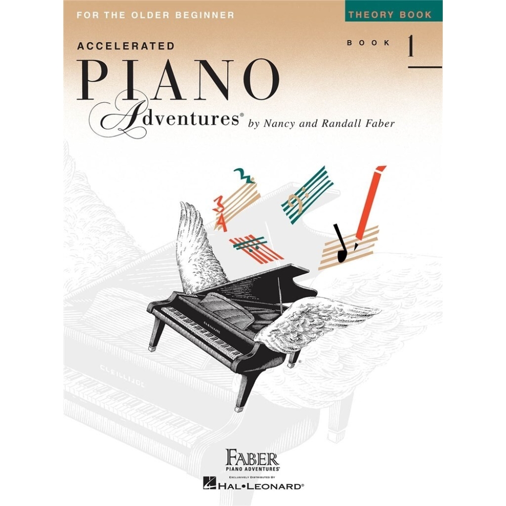 Faber & Faber - Piano Adventures for the Older Beginner Theory Bk1