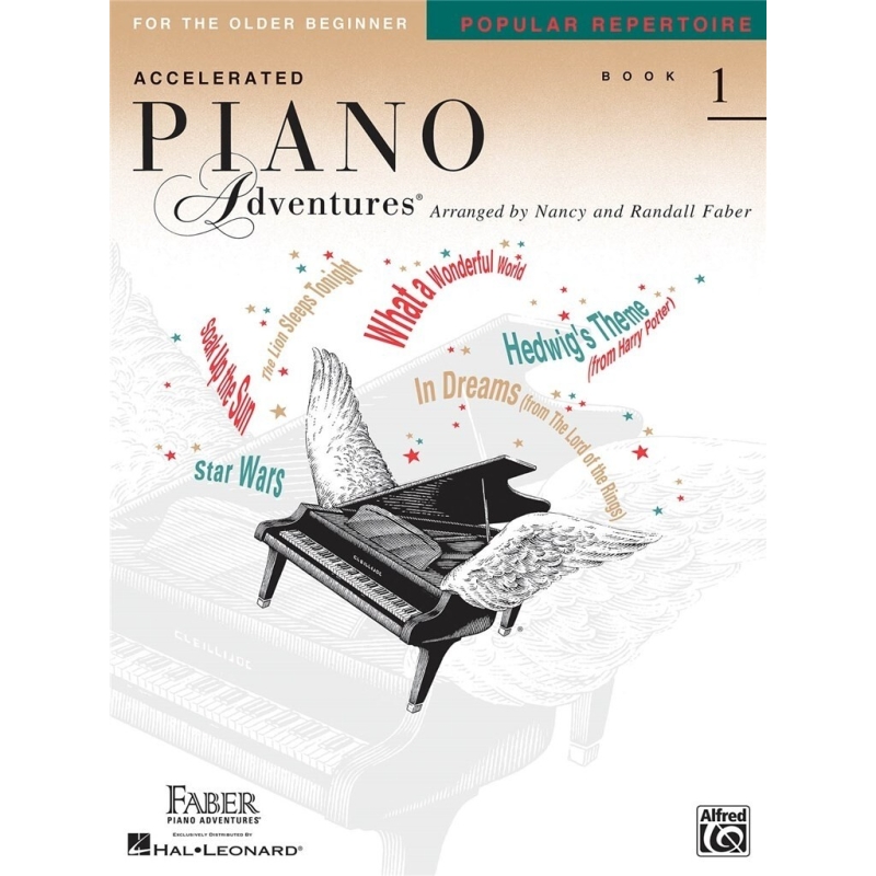 Faber & Faber - Piano Adventures for the Older Beginner Rep. Bk 1