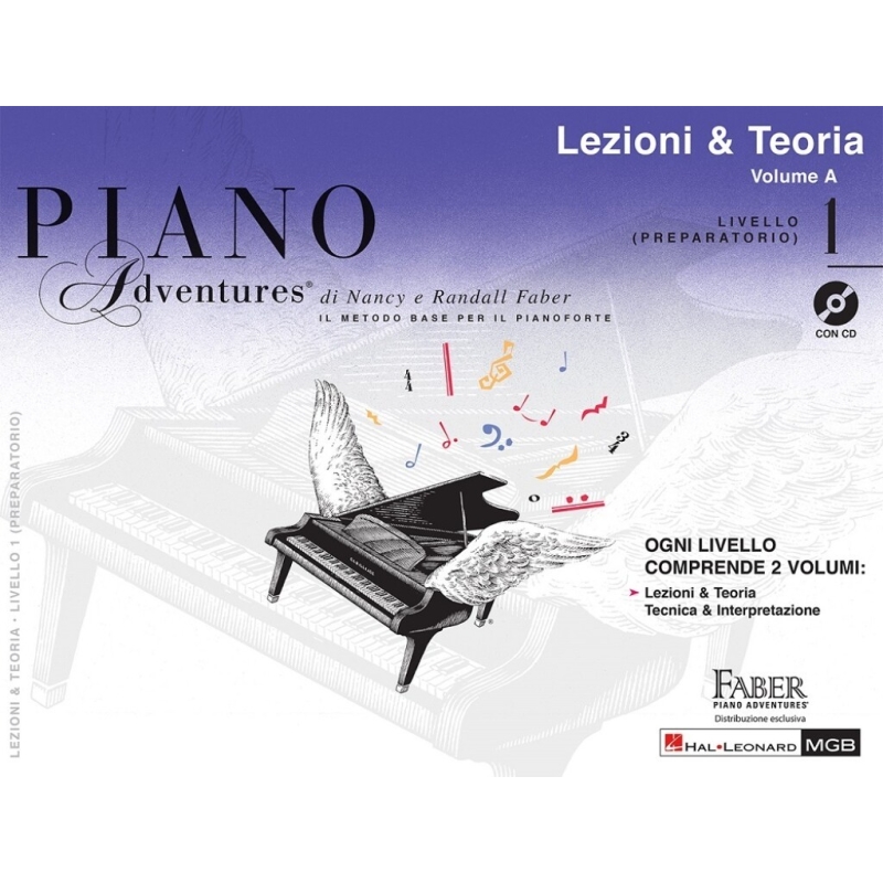 Piano Adventures: Lezioni & Teoria Livello 1 + CD