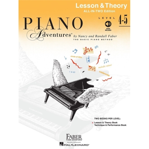 Faber Piano Adventures Lesson & Theory Level 4-5