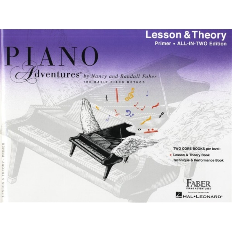 Faber & Faber - Piano Adventures All-In-Two Primer Lesson/Theory