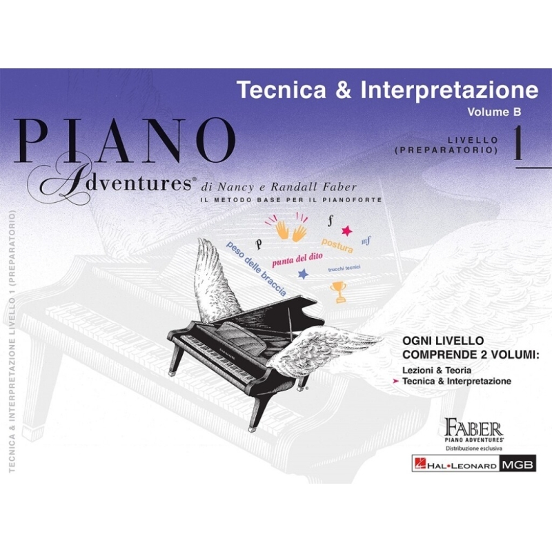 Piano Adventures: Tecnica & Interpret. Livello 1