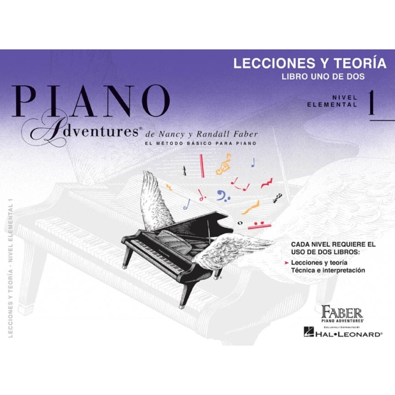 Faber & Faber - Piano Adventures: Lecciones y Teoría Nivel 1
