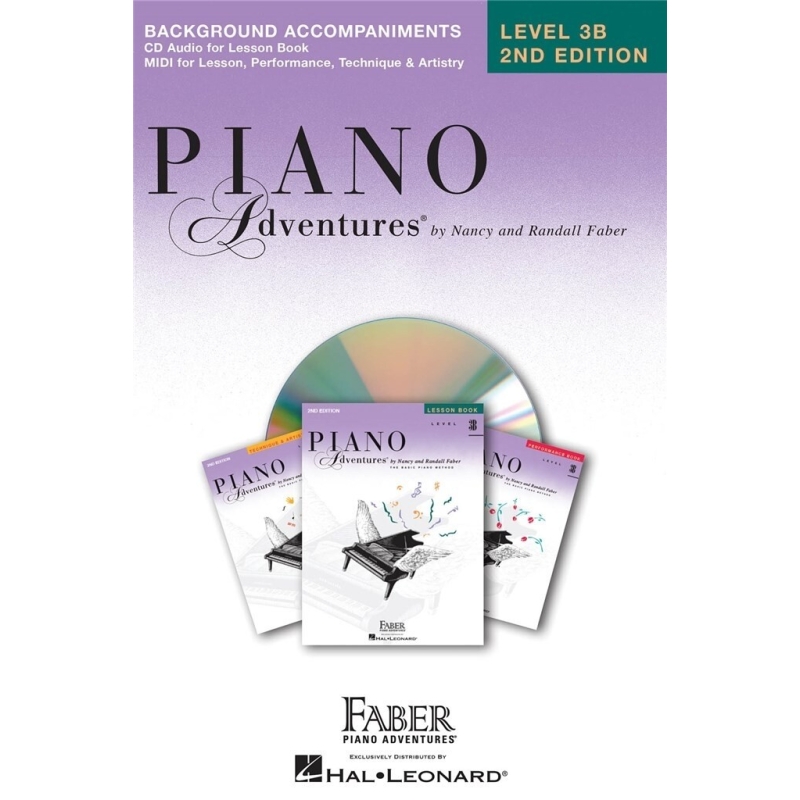 Faber & Faber - Piano Adventures Level 3B - Lesson Book CD