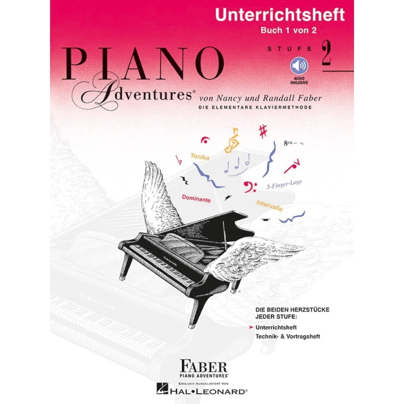 Faber & Faber - Piano Adventures: Unterrichtsheft Stufe 2