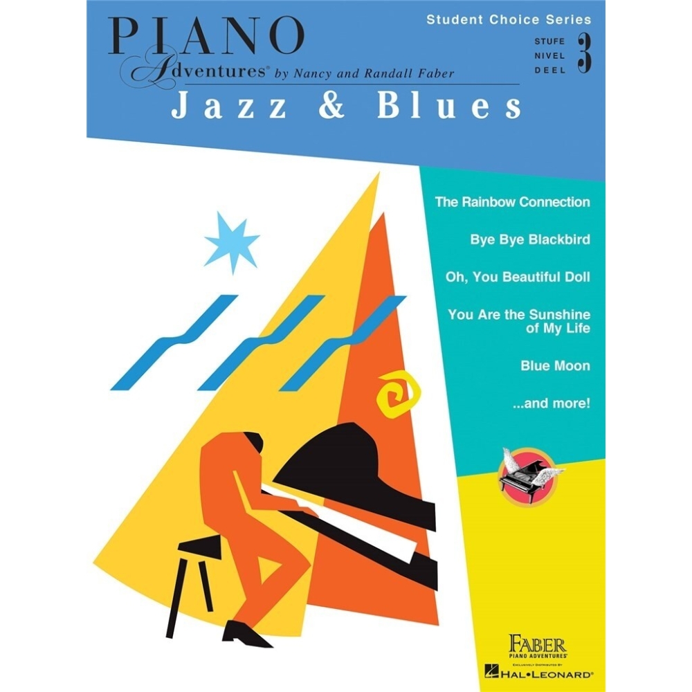 Piano Adventures:  Jazz & Blues - Level 3