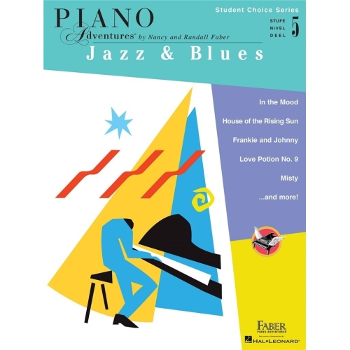 Piano Adventures:  Jazz & Blues - Level 5