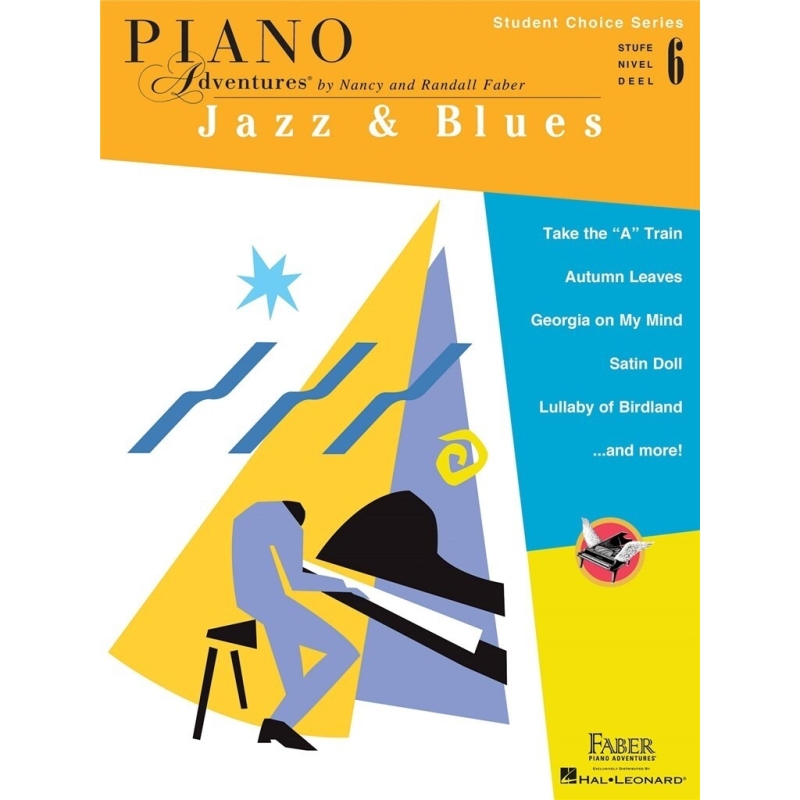 Faber & Faber - Piano Adventures: Jazz & Blues - Level 6