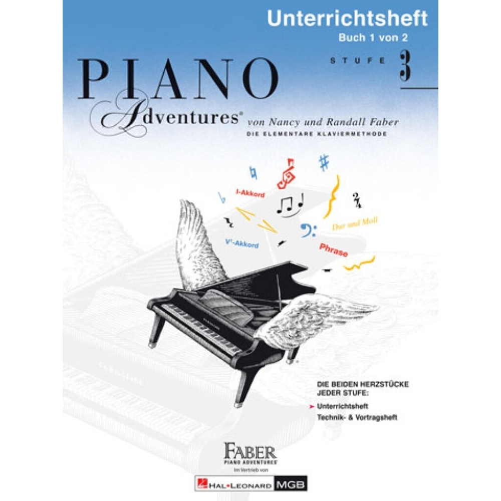 Faber & Faber - Piano Adventures: Unterrichtsheft Stufe 3
