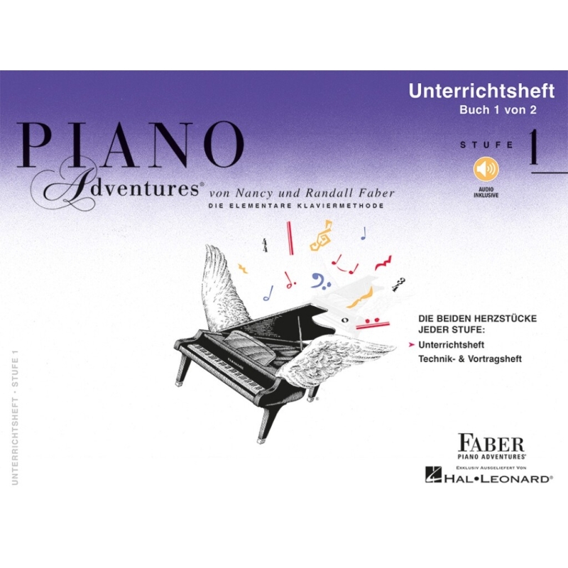 Faber & Faber - Piano Adventures: Unterrichtsheft Stufe 1