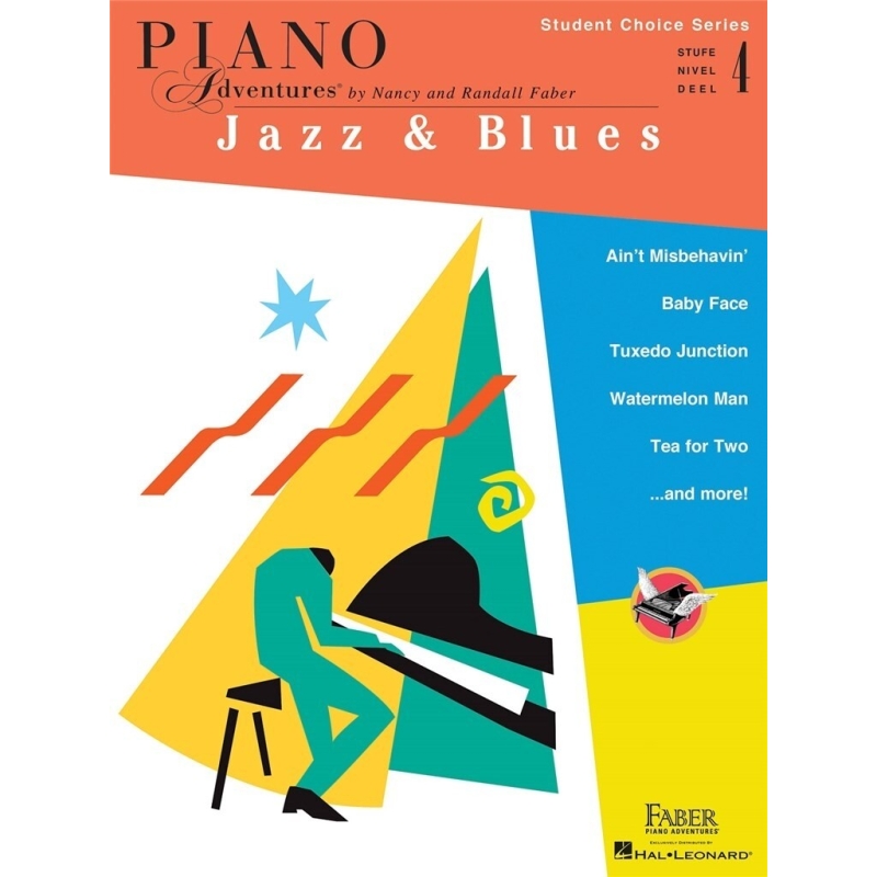 Piano Adventures: Jazz & Blues - Level 4