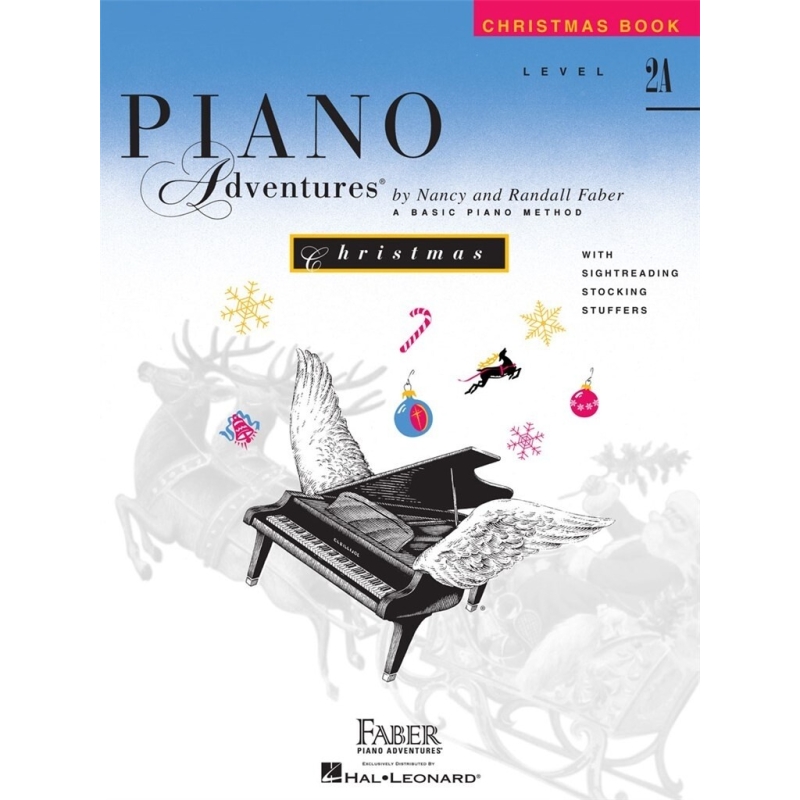 Faber & Faber - Piano Adventures Christmas Book Level 2A