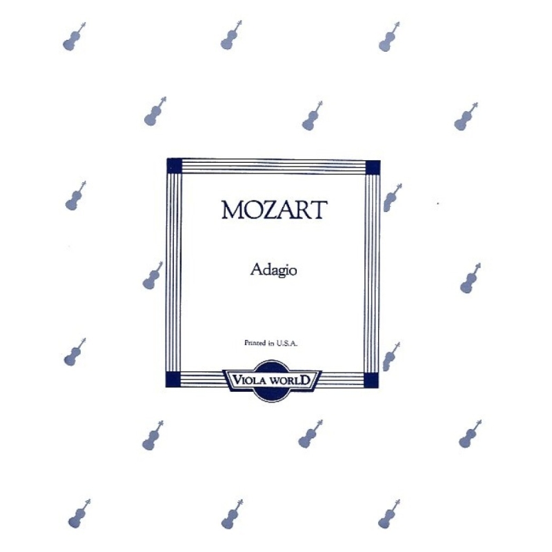 Mozart, Wolfgang Amadeus - Adagio K.261 (Viola/Piano)