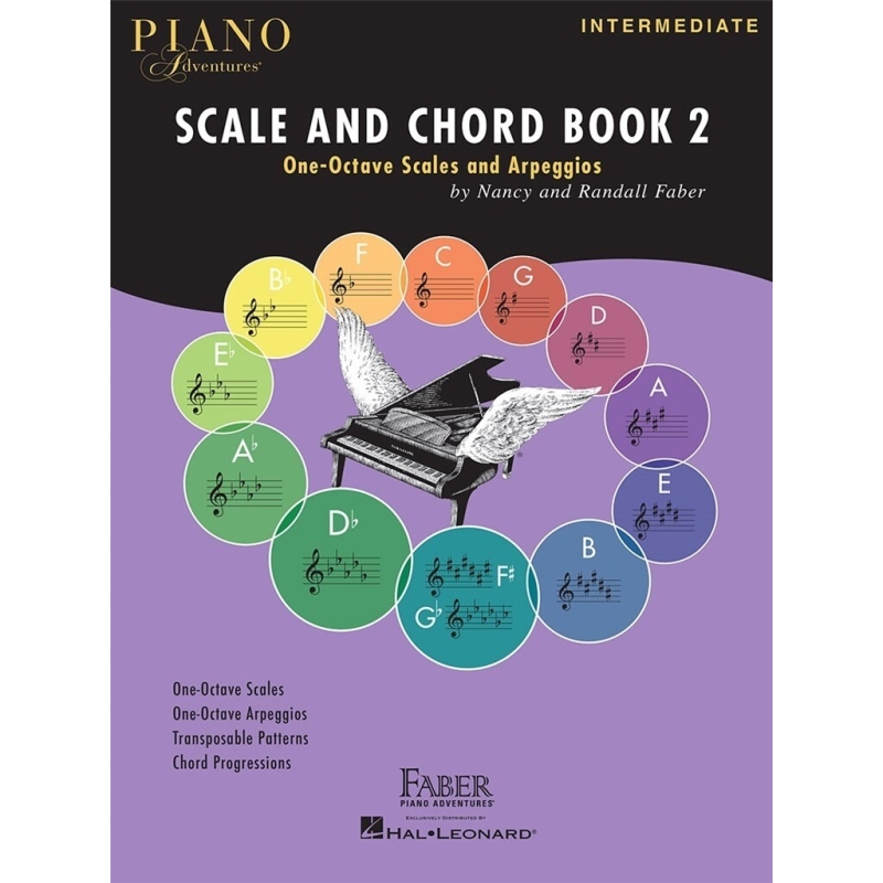Faber & Faber - Piano Adventures Scale and Chord Book 2