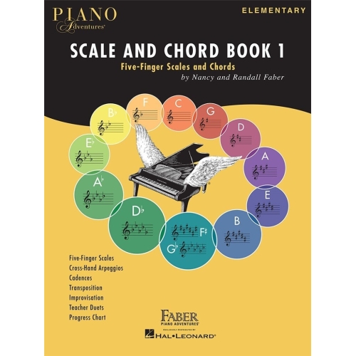 Piano Adventures Scale and Chord Book 1