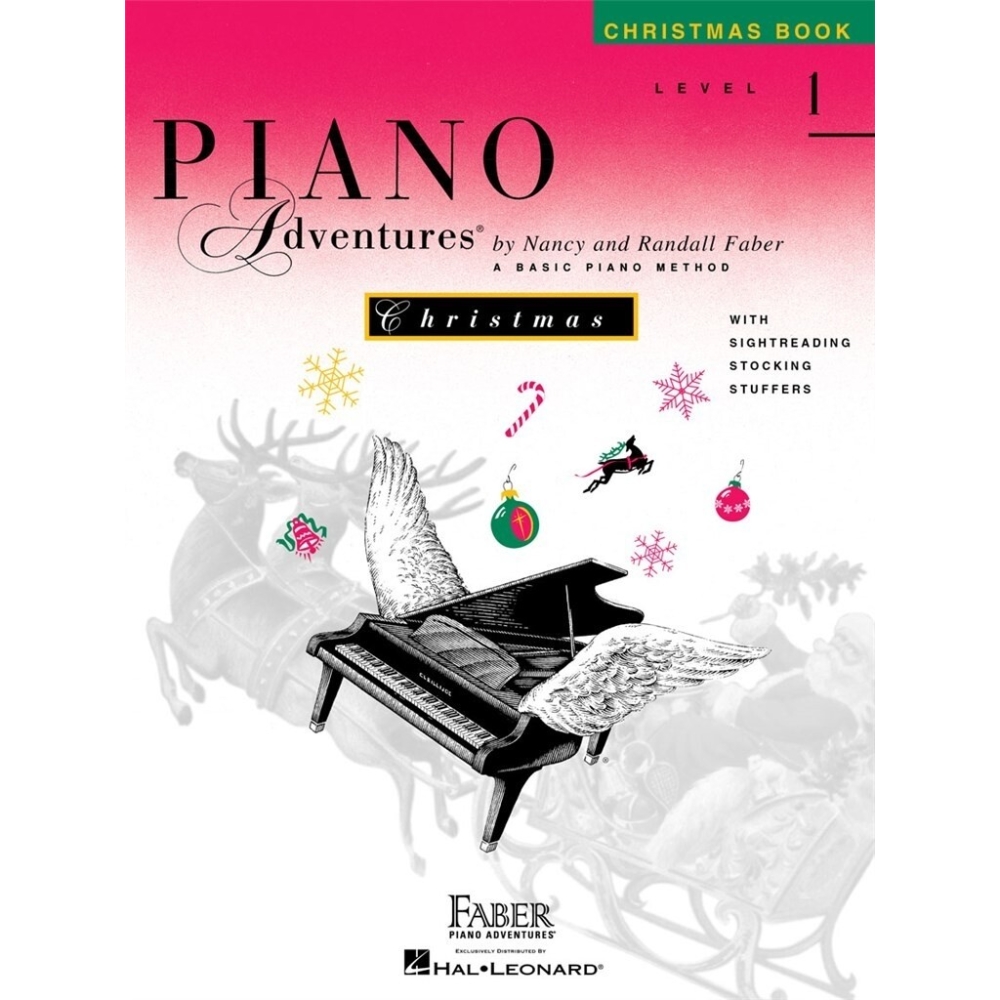 Piano Adventures Christmas Book Level 1