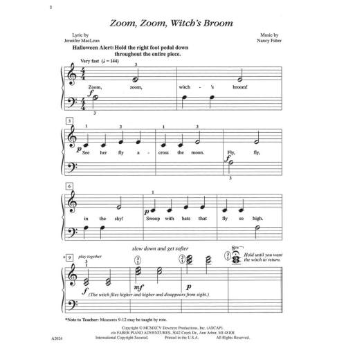 Faber, Nancy - Zoom, Zoom,...