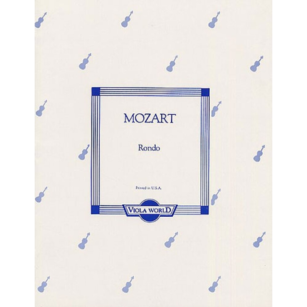 Mozart, Wolfgang Amadeus - Rondo For Viola And Piano