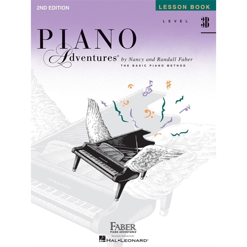 Faber & Faber - Piano Adventures Lesson Book Level 3B