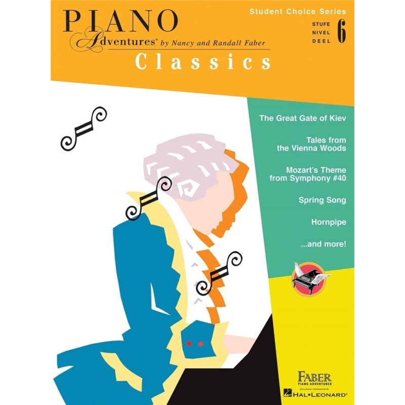 Faber & Faber - Piano Adventures:  Classics - Level 6