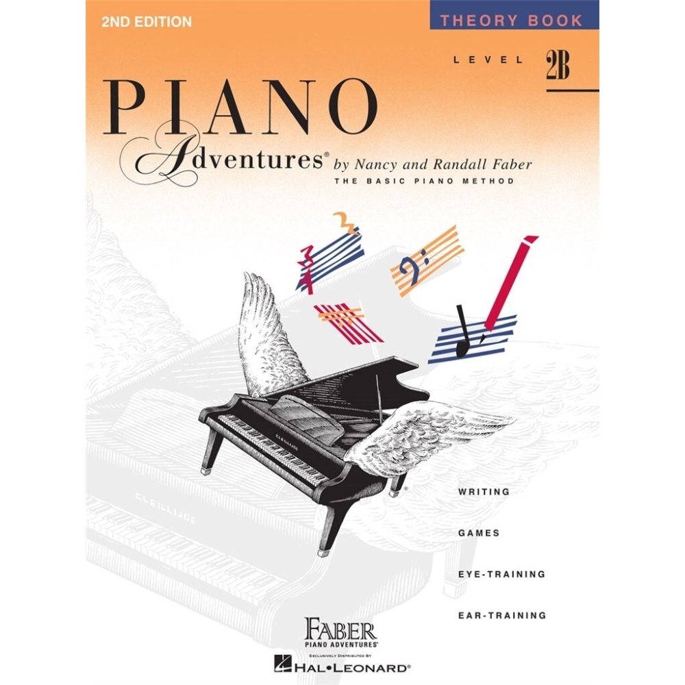 Faber & Faber - Piano Adventures Theory Book Level 2B