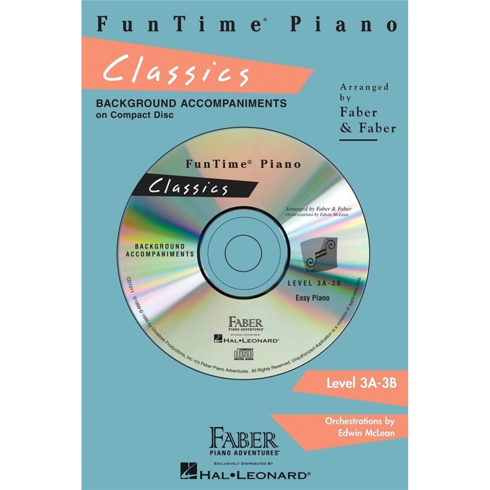 FunTime Piano Classics Level 3A-3B CD