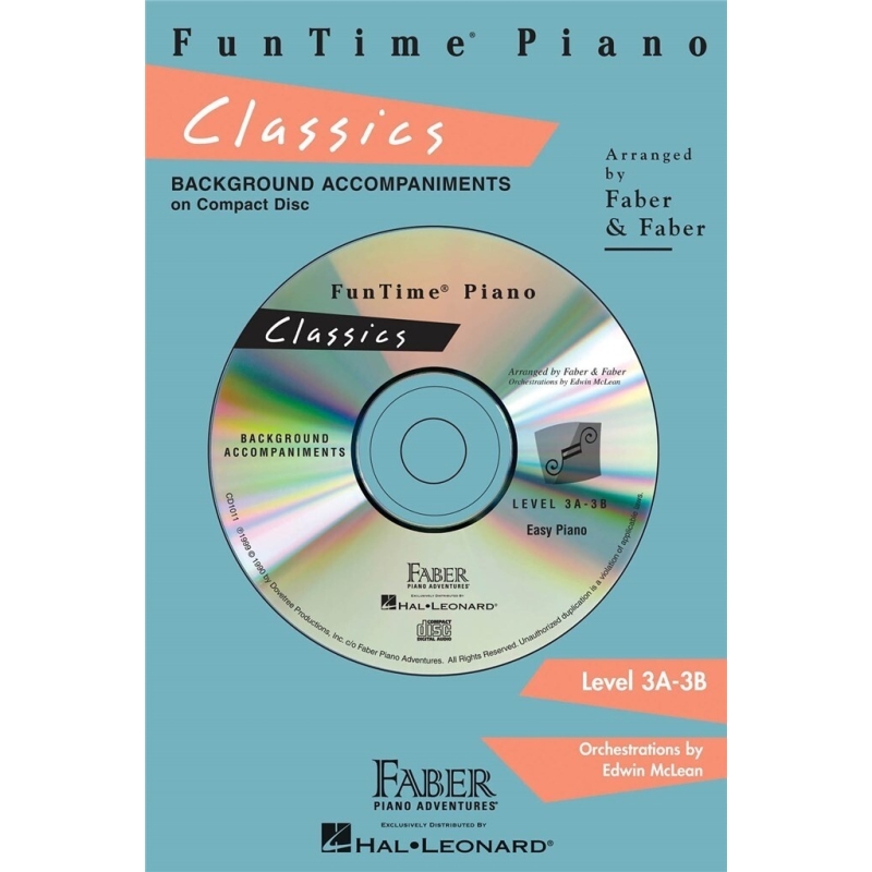 FunTime Piano Classics Level 3A-3B CD