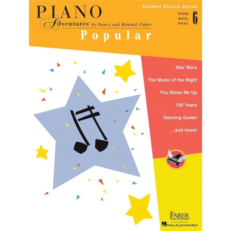 Faber & Faber - Piano Adventures: Popular - Level 6