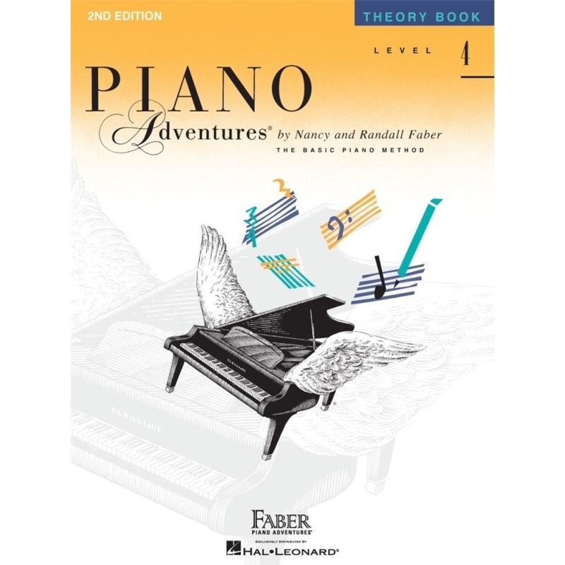 Faber & Faber - Piano Adventures Theory Book Level 4
