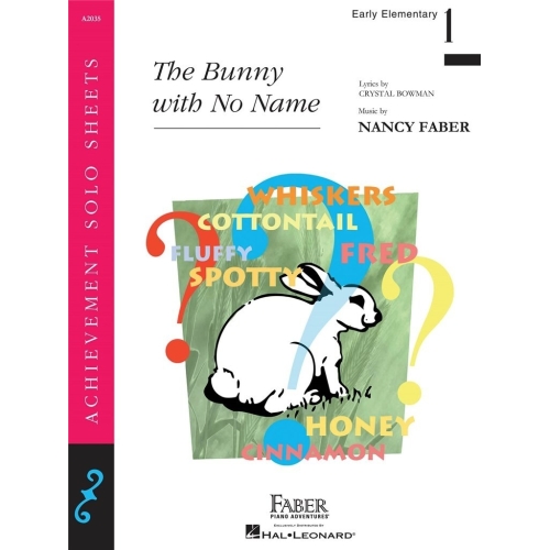 Faber, Nancy - The Bunny...