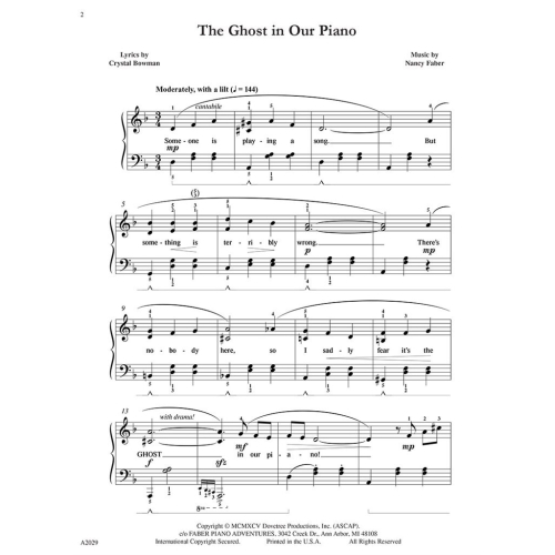 Faber, Nancy - The Ghost in...