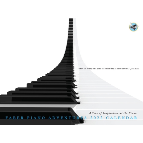 Faber Piano Adventures 2022 Calendar