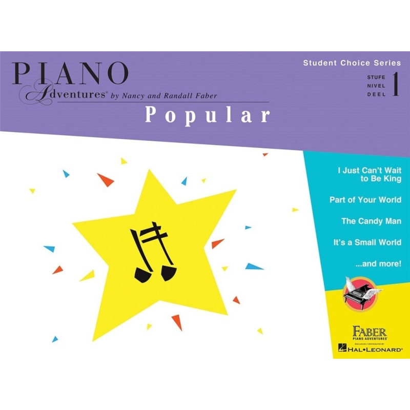 Faber & Faber - Piano Adventures: Popular - Level 1