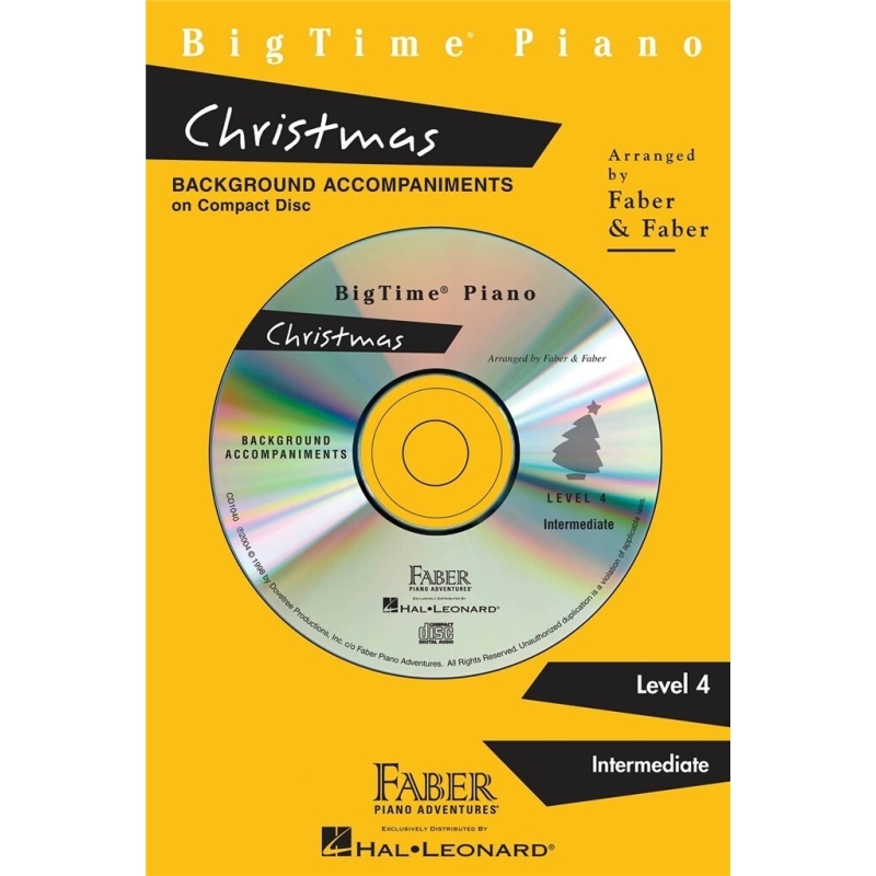 BigTime Piano Christmas Level 4 CD