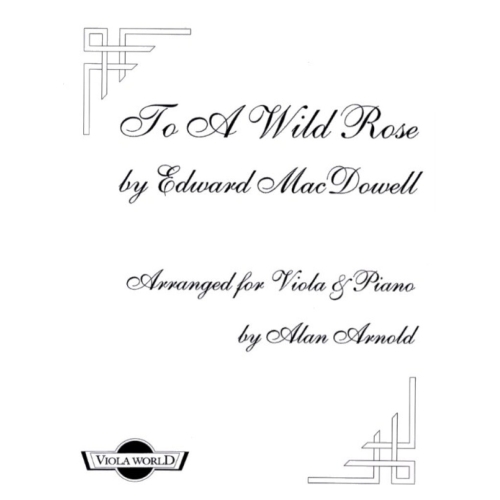 MacDowell, Edward - To A...