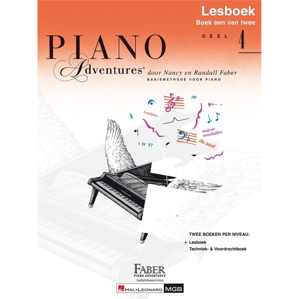Faber & Faber - Piano Adventures: Lesboek Deel 4